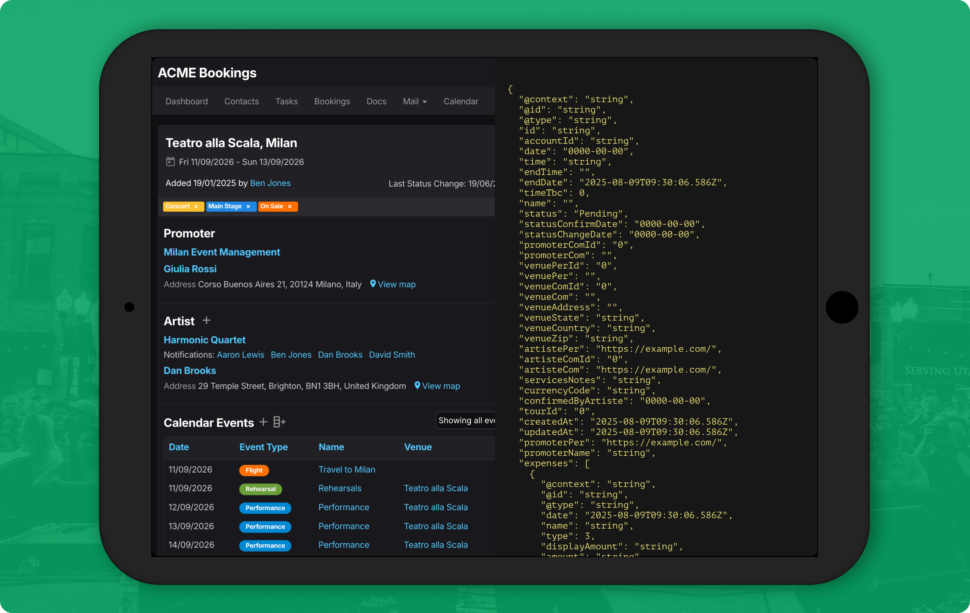 Overture API and developer tools