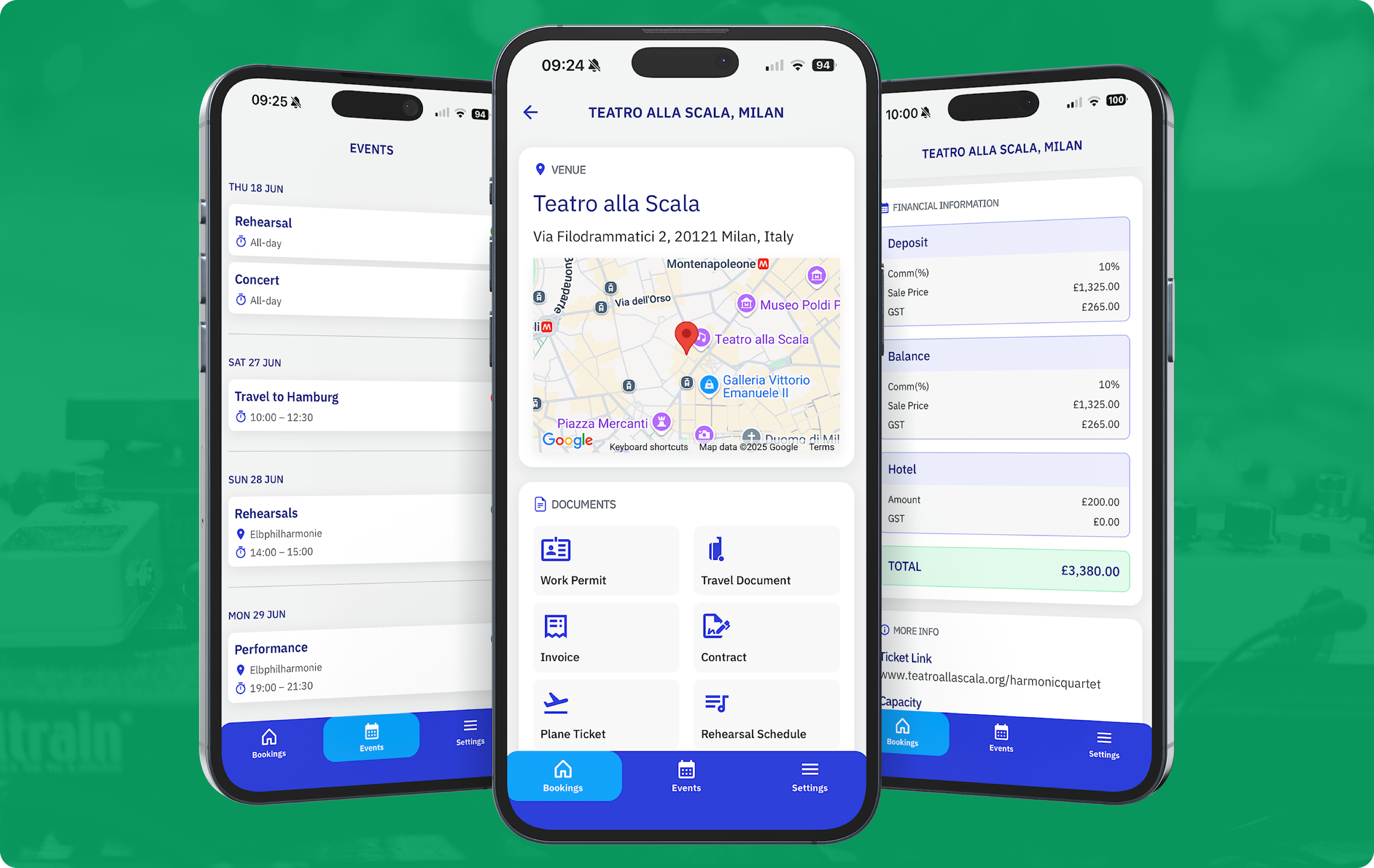 Overture Artist App for iOS, Android and Web