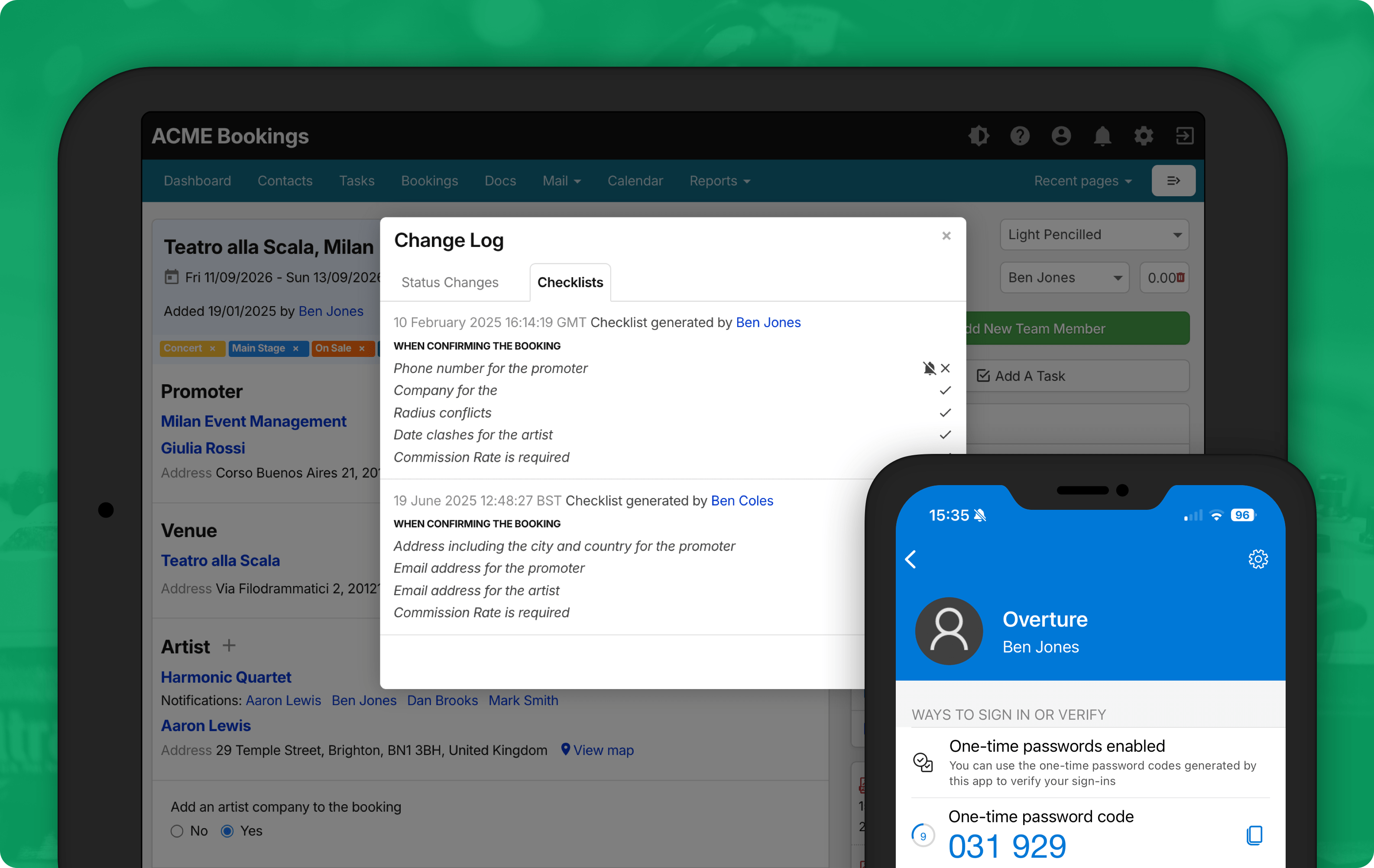 Security, permissions, and data protection